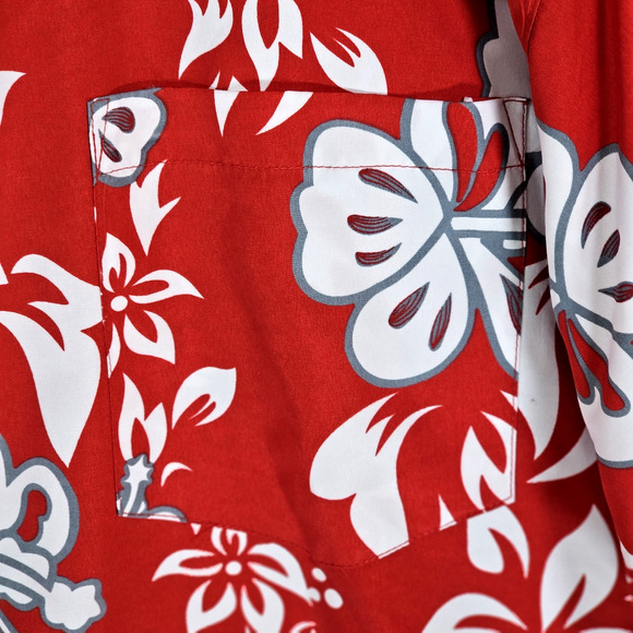 Reliq Industries Men's Tropical Hawaiian Style Button Up Shirt Size Medium NWOT - Picture 5 of 7